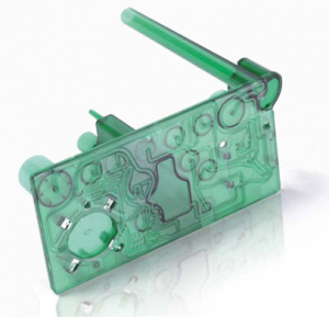 Laser Plastic Welded Microfluidic Device